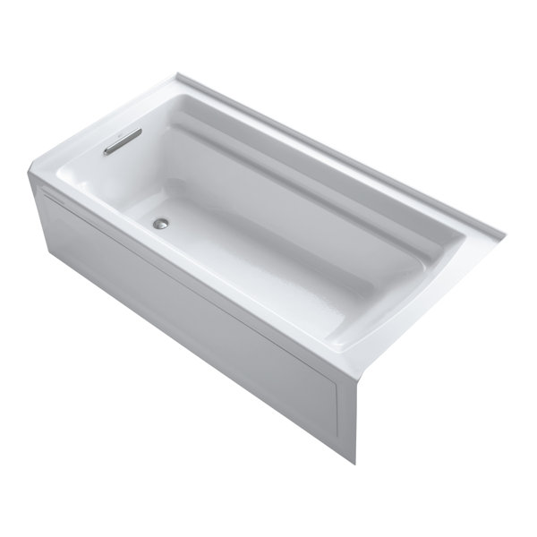 K1125LA0,33,47 Kohler Archer Alcove 72" x 36" Soaking Bathtub